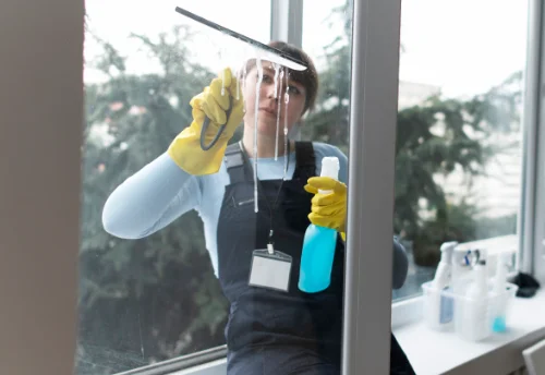 Nettoyage de vitres intérieures et extérieures à Sahune